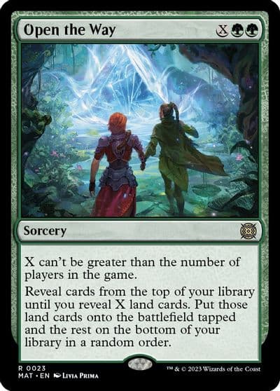Open the Way March of the Machine: The Aftermath Magic card