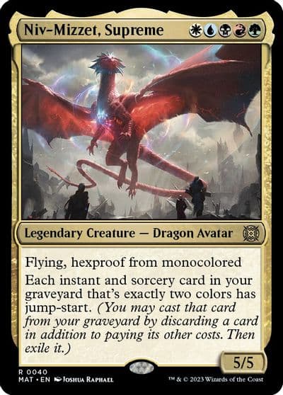 Niv Mizzet Supreme March of the Machine: The Aftermath Magic card