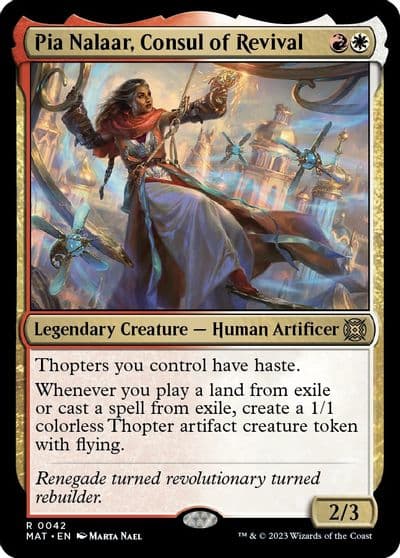 Pia Nalaar Consul of Revival March of the Machine: The Aftermath Magic card