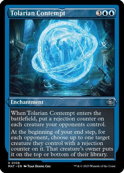 Tolarian Contempt Foil Etched March of the Machine: The Aftermath Magic card