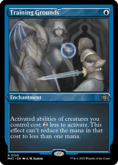 Training Grounds Foil Etched March of the Machine: The Aftermath Magic card