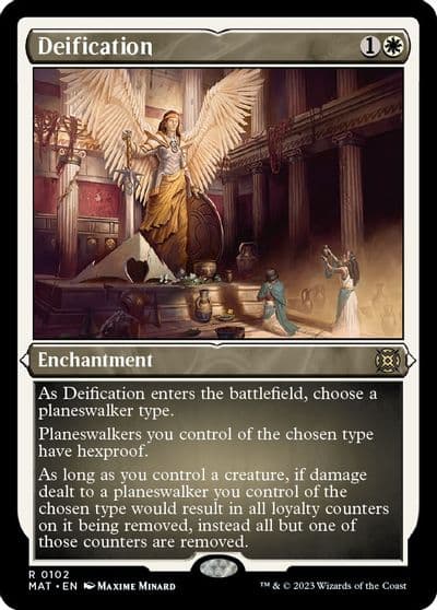 Deification Foil Etched March of the Machine: The Aftermath Magic card