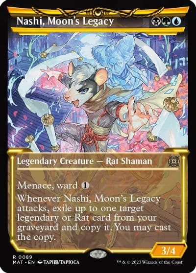Nashi Moons Legacy Showcase March of the Machine: The Aftermath Magic card