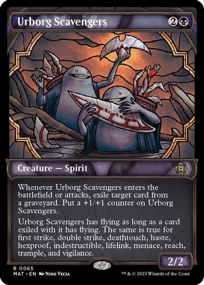 Urborg Scavengers Showcase March of the Machine: The Aftermath Magic card
