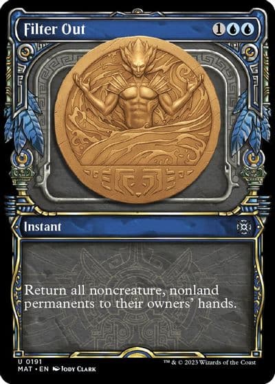 Filter Out Halo Foil March of the Machine: The Aftermath Magic card