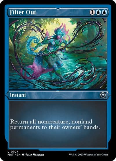 Filter Out Foil Etched March of the Machine: The Aftermath Magic card