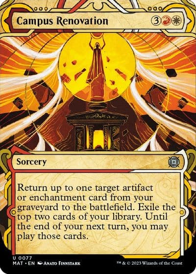 Campus Renovation Showcase March of the Machine: The Aftermath Magic card