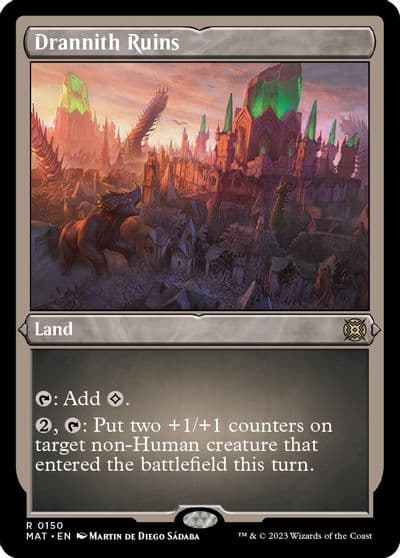 Drannith Ruins Foil Etched March of the Machine: The Aftermath Magic card