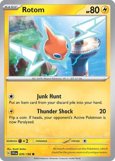 Rotom (Cosmos Holo) Miscellaneous Cards & Products Pokemon card