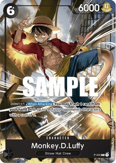 MonkeyDLuffy Pirates Party Vol 3 One Piece Promotion Cards One Piece card