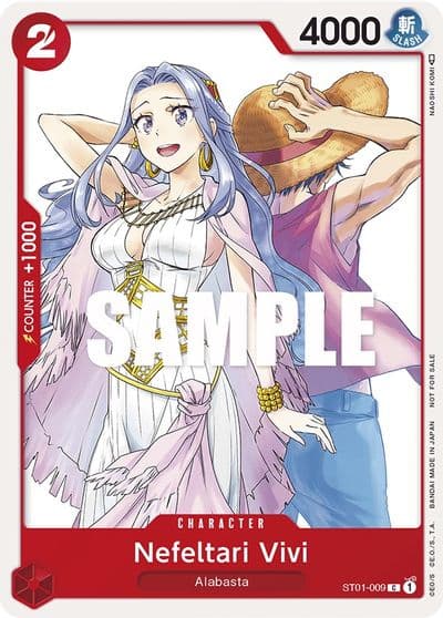 Nefeltari Vivi OP 03 Pre Release Tournament Participant One Piece Promotion Cards One Piece card