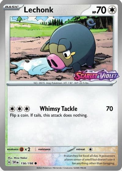 Lechonk (Best Buy Exclusive) Miscellaneous Cards & Products Pokemon card