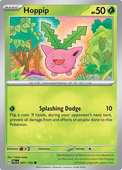 Hoppip SV02: Paldea Evolved Pokemon card