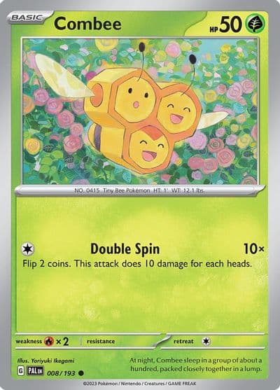 Combee SV02: Paldea Evolved Pokemon card