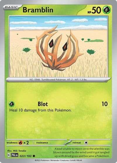 Bramblin SV02: Paldea Evolved Pokemon card