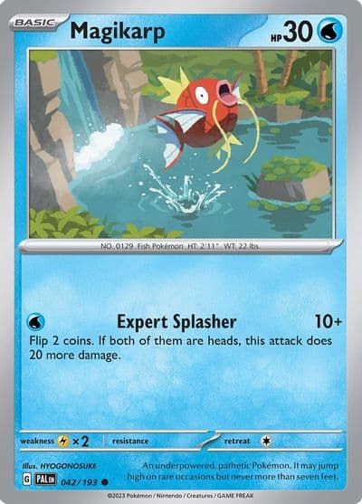 Magikarp SV02: Paldea Evolved Pokemon card