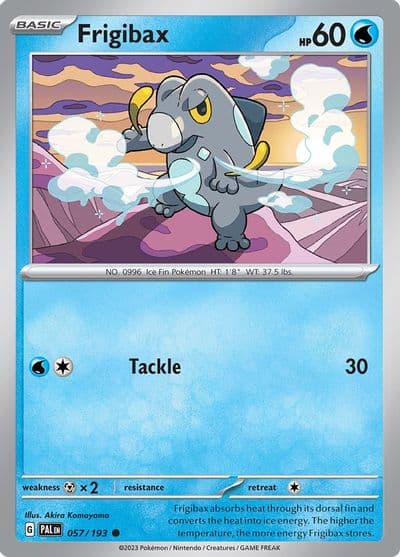Frigibax SV02: Paldea Evolved Pokemon card