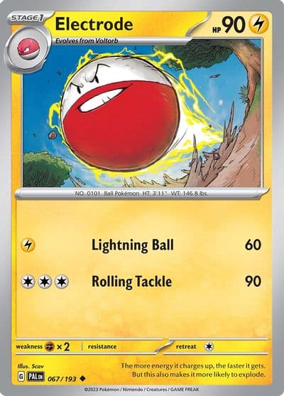 Electrode SV02: Paldea Evolved Pokemon card