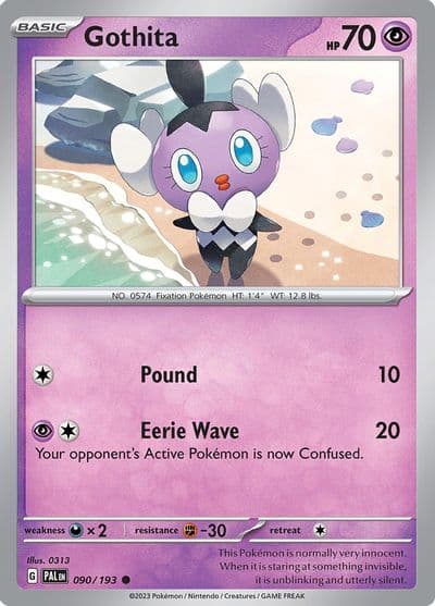 Gothita SV02: Paldea Evolved Pokemon card
