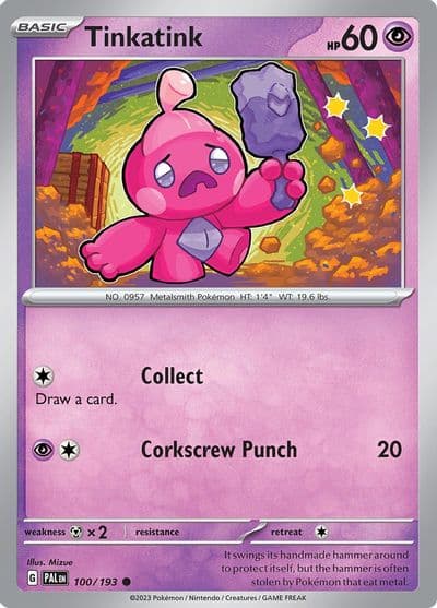 Tinkatink SV02: Paldea Evolved Pokemon card