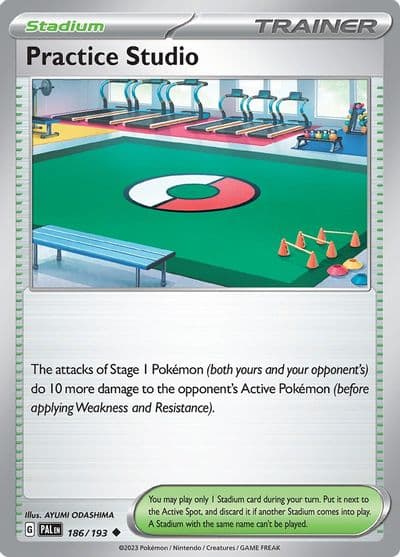 Practice Studio SV02: Paldea Evolved Pokemon card