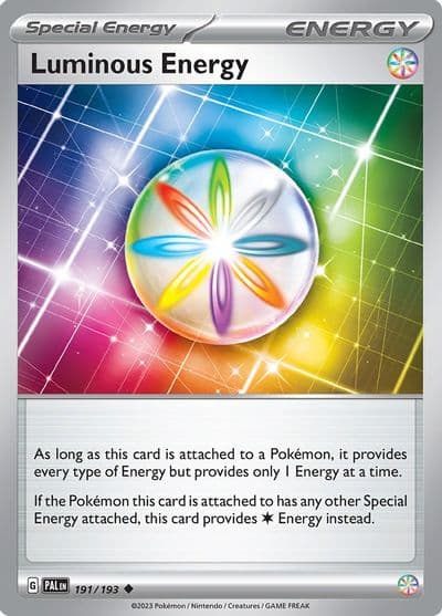 Luminous Energy SV02: Paldea Evolved Pokemon card