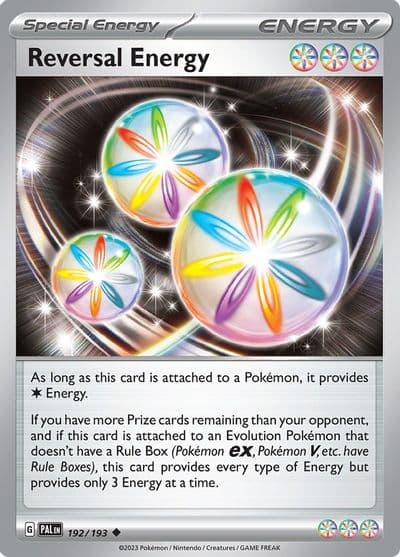 Reversal Energy SV02: Paldea Evolved Pokemon card