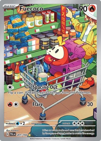 Fuecoco SV02: Paldea Evolved Pokemon card