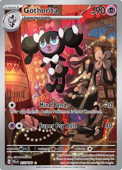 Gothorita SV02: Paldea Evolved Pokemon card
