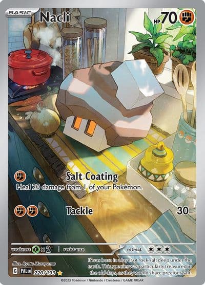 Nacli SV02: Paldea Evolved Pokemon card