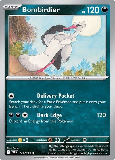 Bombirdier SV02: Paldea Evolved Pokemon card