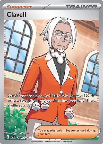 Clavell SV02: Paldea Evolved Pokemon card