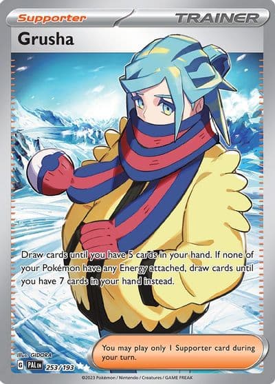 Grusha SV02: Paldea Evolved Pokemon card