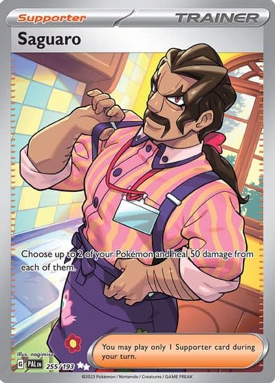 Saguaro SV02: Paldea Evolved Pokemon card