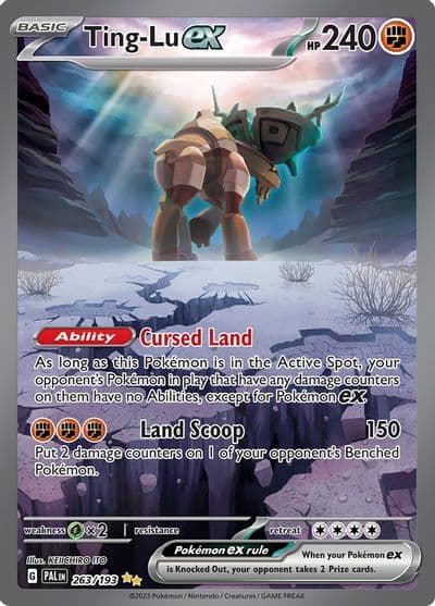 Ting-Lu ex SV02: Paldea Evolved Pokemon card