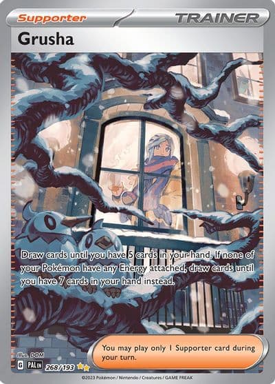 Grusha SV02: Paldea Evolved Pokemon card