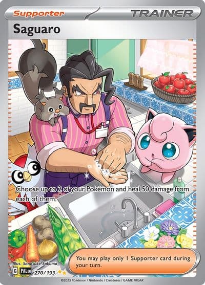 Saguaro SV02: Paldea Evolved Pokemon card