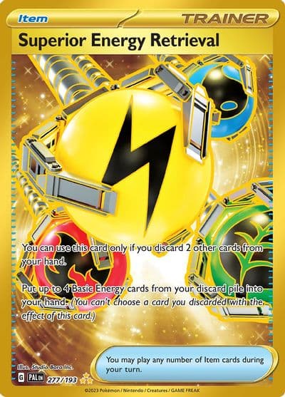 Superior Energy Retrieval SV02: Paldea Evolved Pokemon card