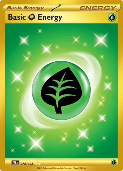 Basic Grass Energy SV02: Paldea Evolved Pokemon card