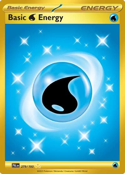 Basic Water Energy SV02: Paldea Evolved Pokemon card