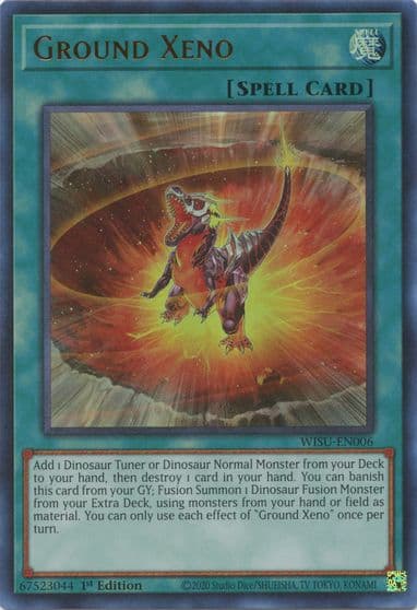 Ground Xeno Wild Survivors Yu-Gi-Oh! card