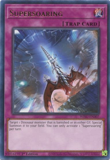 Supersoaring Wild Survivors Yu-Gi-Oh! card