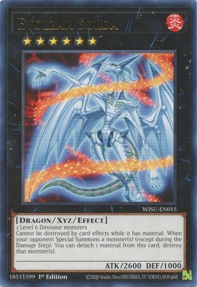 Evolzar Solda Wild Survivors Yu-Gi-Oh! card