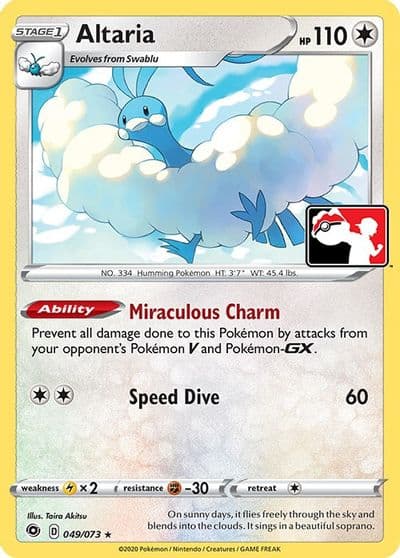 Altaria Prize Pack Series Cards Pokemon card