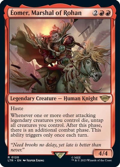 Eomer Marshal of Rohan Universes Beyond: The Lord of the Rings: Tales of Middle-earth Magic card
