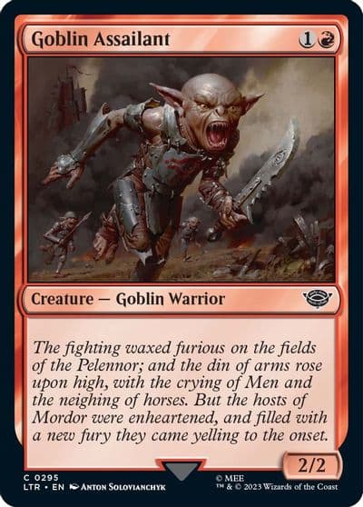 Goblin Assailant Universes Beyond: The Lord of the Rings: Tales of Middle-earth Magic card