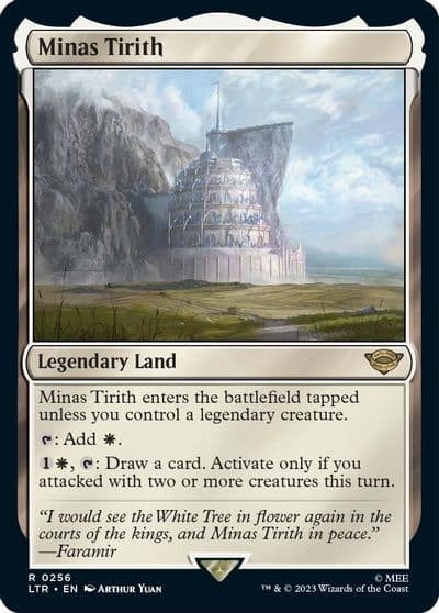 Minas Tirith Universes Beyond: The Lord of the Rings: Tales of Middle-earth Magic card