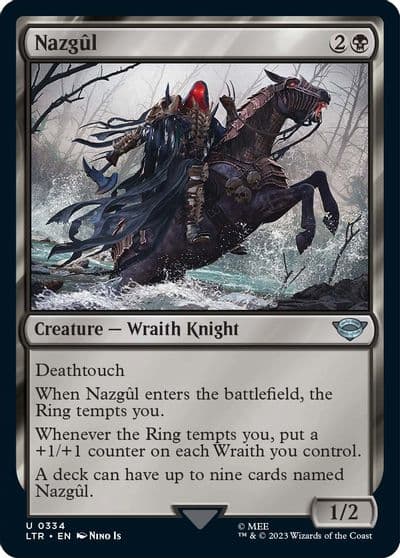 Nazgul 0334 Universes Beyond: The Lord of the Rings: Tales of Middle-earth Magic card