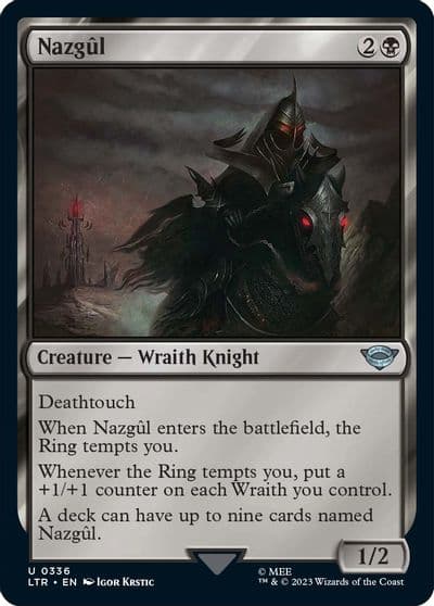 Nazgul 0336 Universes Beyond: The Lord of the Rings: Tales of Middle-earth Magic card