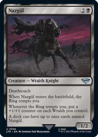 Nazgul 0338 Universes Beyond: The Lord of the Rings: Tales of Middle-earth Magic card